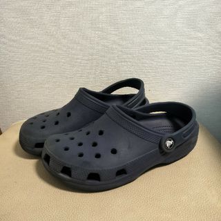 crocs - クロックス　キッズ　サンダル　21cm　J3 ネイビー