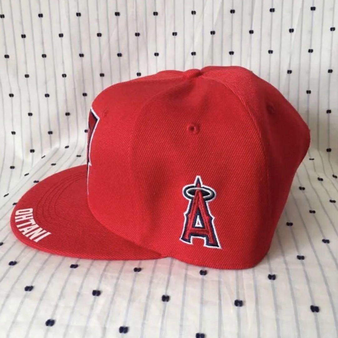 MLB(メジャーリーグベースボール)のAngelesロサンゼルスエンジェルスUS限定非売品大谷翔平キャップ帽子 メンズの帽子(キャップ)の商品写真