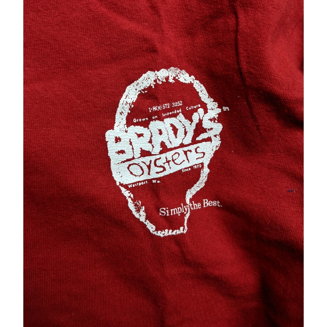 JERZEES(ジャージーズ)のBRADy’s  Oysters  ロンT     L メンズのトップス(Tシャツ/カットソー(七分/長袖))の商品写真