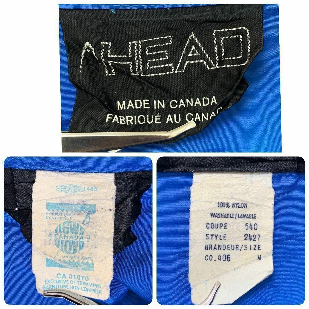 HEAD(ヘッド)の【w220】USA古着ヘッド90s当時物旧タグY2Kアノラックトラックジャケット メンズのジャケット/アウター(ナイロンジャケット)の商品写真
