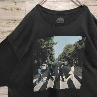 ビートルズ(THE BEATLES)の【591】ビートルズ アビーロード バンドTシャツ ゆるダボオーバーサイズ　古着(Tシャツ/カットソー(半袖/袖なし))