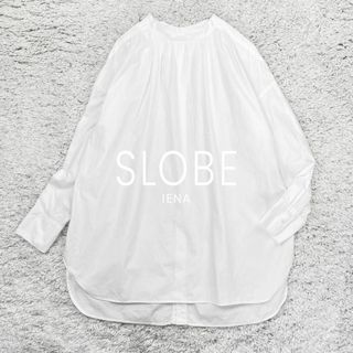 スローブイエナ(SLOBE IENA)のSLOBE IENA　ギャザードネック　ワイドシルエット　ブラウス　*144(チュニック)