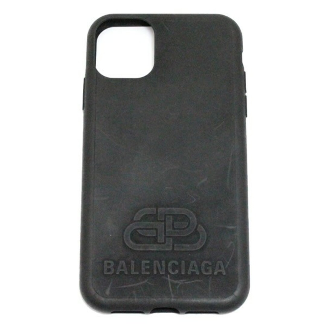 Balenciaga(バレンシアガ)のバレンシアガ BALENCIAGA iPhone11 スマホケース 黒 【63985】 スマホ/家電/カメラのスマホアクセサリー(iPhoneケース)の商品写真