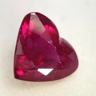 ハートシェイプ❣️天然ルビー 1.137ct ルース 宝石(その他)