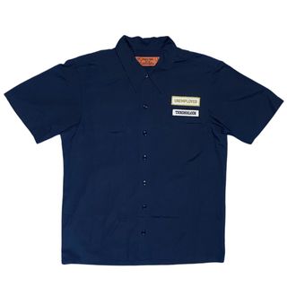 テンダーロイン(TENDERLOIN)のテンダーロイン T-WORK SHT S/S 半袖 ワーク シャツ ネイビー(シャツ)