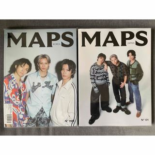 【新品】Number_i MAPS 2024年5月号 韓国 日本 2冊セット(音楽/芸能)