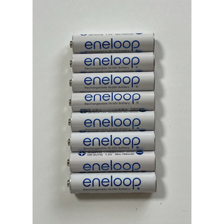 サンヨー(SANYO)のSANYO エネループ 単4 充電式ニッケル水素電池 eneloop 単四8本(バッテリー/充電器)