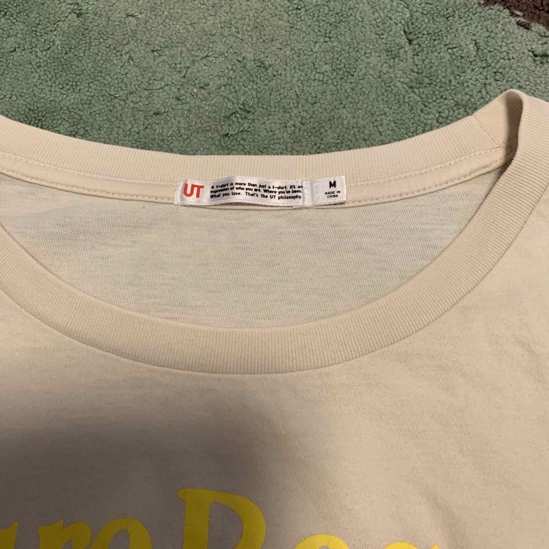 UNIQLO(ユニクロ)のユニクロ　ケアベア　ベージュ　Tシャツ レディースのトップス(Tシャツ(半袖/袖なし))の商品写真