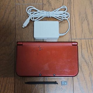 ニンテンドー3DS - new ニンテンドー3DS LL メタリックレッド 中古