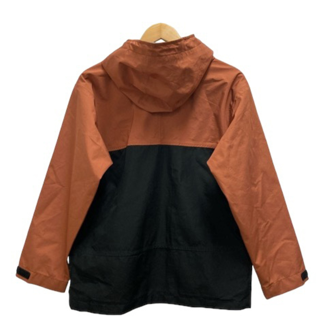 GU(ジーユー)のジーユー ナイロンジャケット マウンテンパーカー フード S ブラウン ブラック メンズのジャケット/アウター(その他)の商品写真