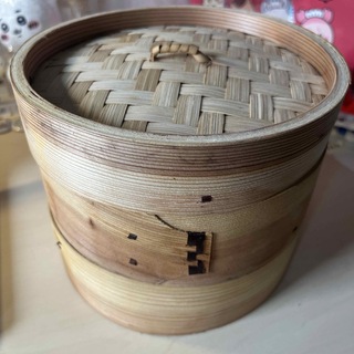 竹編み蒸し器 蒸し料理用(調理道具/製菓道具)