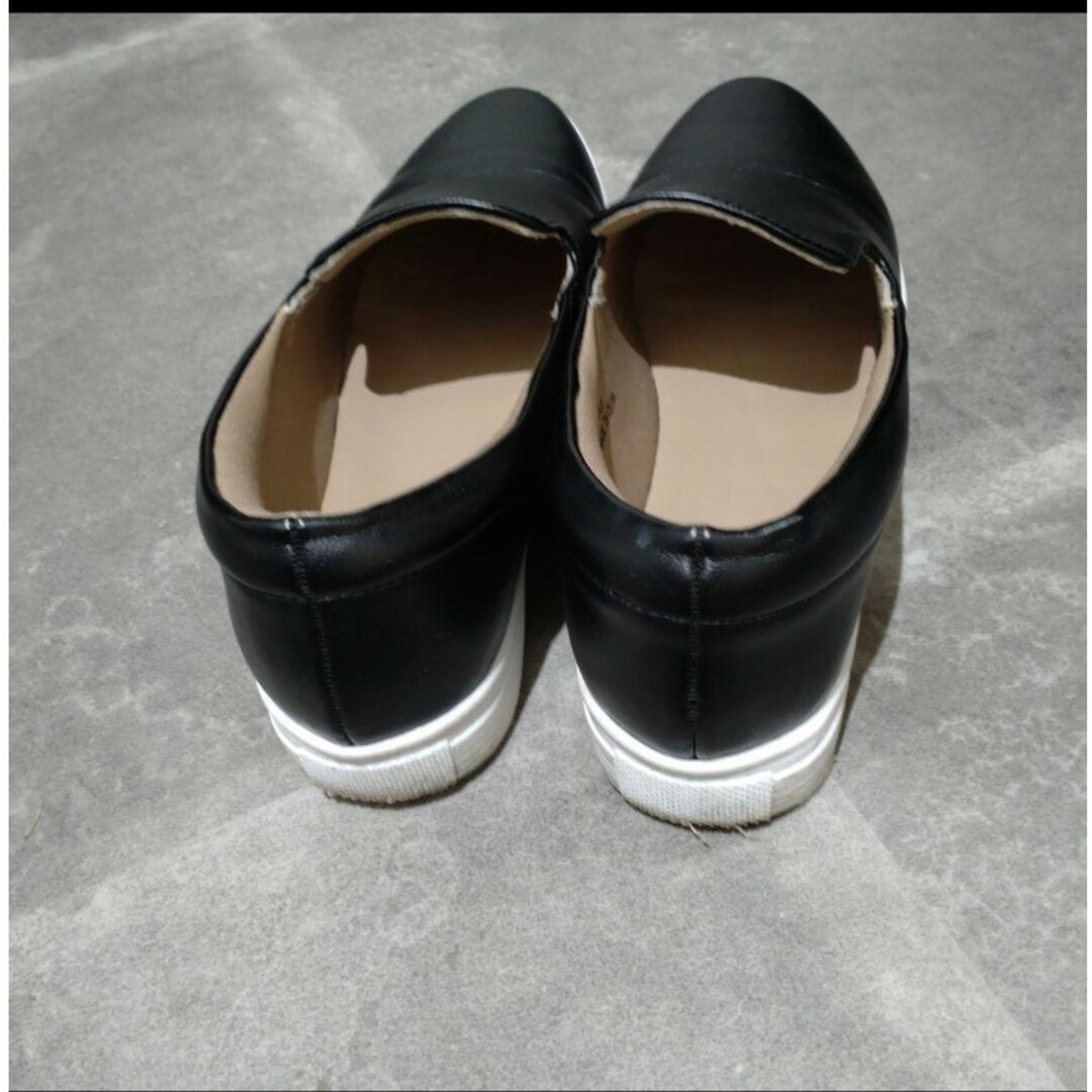 靴　スリッポン　24.5センチ レディースの靴/シューズ(スリッポン/モカシン)の商品写真