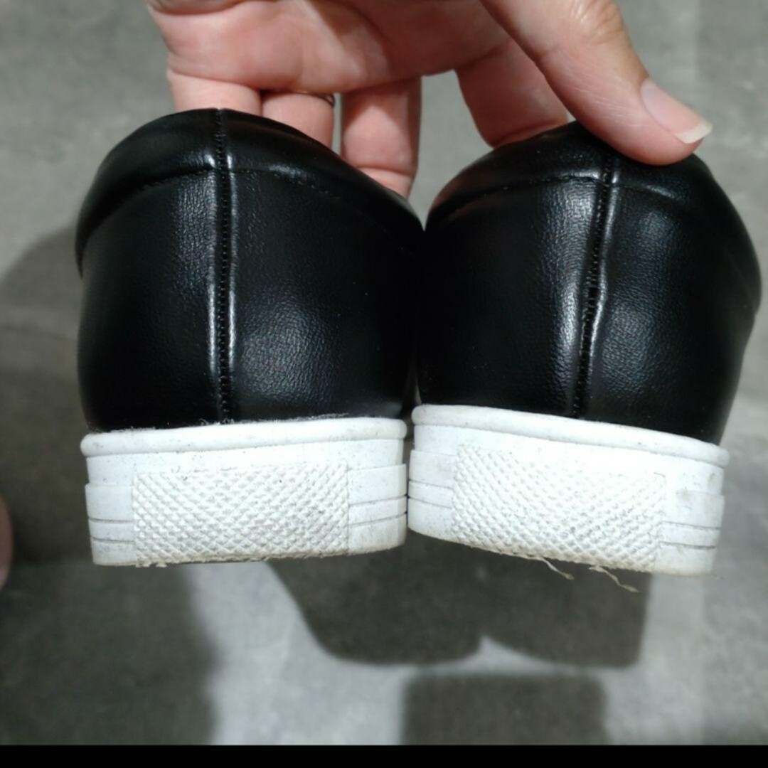 靴　スリッポン　24.5センチ レディースの靴/シューズ(スリッポン/モカシン)の商品写真
