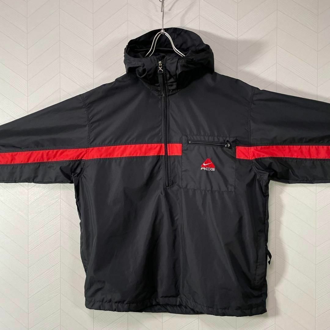 極美品 入手困難 90s NIKE ACG ナイロン プルオーバー ハーフジップ メンズのジャケット/アウター(ナイロンジャケット)の商品写真