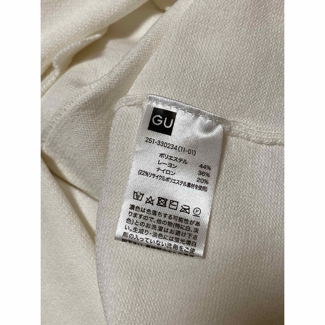 GU(ジーユー)のGU ジーユー ポロシャツトップス レディースのトップス(シャツ/ブラウス(長袖/七分))の商品写真