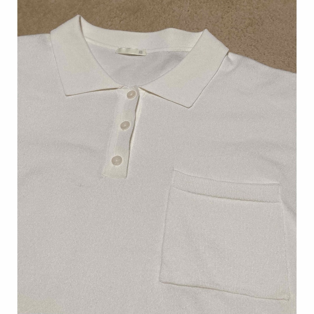 GU(ジーユー)のGU ジーユー ポロシャツトップス レディースのトップス(シャツ/ブラウス(長袖/七分))の商品写真