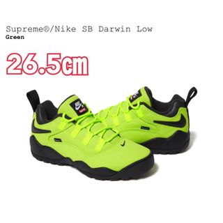 シュプリーム(Supreme)のsupreme nike sb darwin low green 26.5cm(スニーカー)