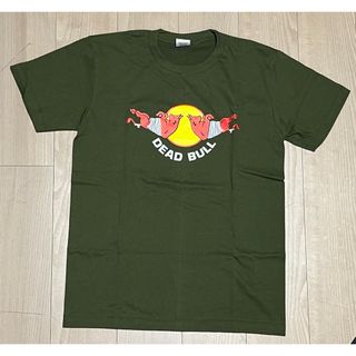 DEAD BULL 緑 おもしろTシャツ サイズ40(Tシャツ/カットソー(半袖/袖なし))