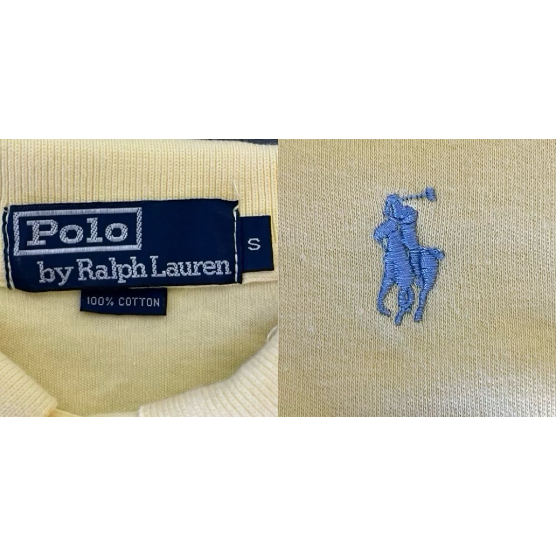 POLO RALPH LAUREN(ポロラルフローレン)のPolo by Ralph Lauren 半袖 ポロシャツ 刺繍ロゴポニー 黄色 メンズのトップス(ポロシャツ)の商品写真