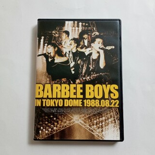 BARBEE BOYS IN TOKYO DOME 1988.08.22 DVD
