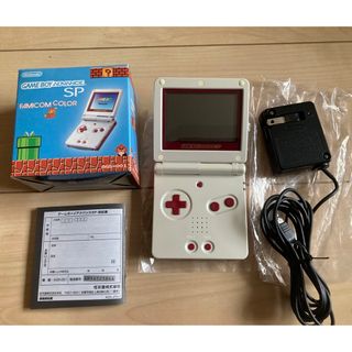 ニンテンドウ(任天堂)のゲームボーイアドバンスSP ファミコンカラー(家庭用ゲーム機本体)