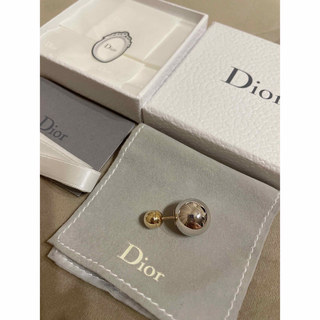 クリスチャンディオール(Christian Dior)のChristian Dior ディオール　トライバルボール　ピアス　片耳　美品(ピアス)