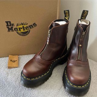 Dr.Martens - ☆Dr Martens☆jetta  レザー  ジップ　ショートブーツ　箱付き♪