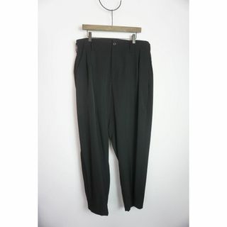 ヨウジヤマモトプールオム(Yohji Yamamoto POUR HOMME)の美品18AW ヨウジヤマモト プールオム G-脇タック パンツ 黒1226N▲(スラックス)