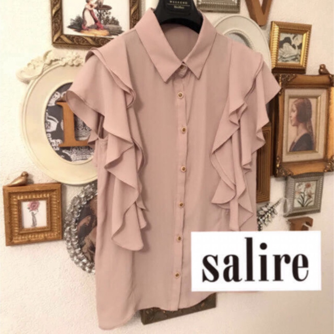 salire(サリア)のSalire ☆ ブラウス レディースのトップス(シャツ/ブラウス(半袖/袖なし))の商品写真
