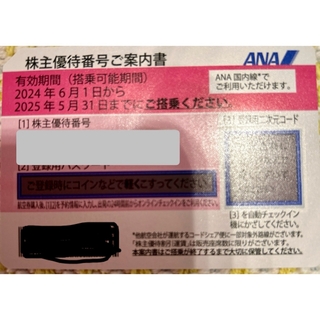 ANA(全日本空輸) - ANA株主優待優待券