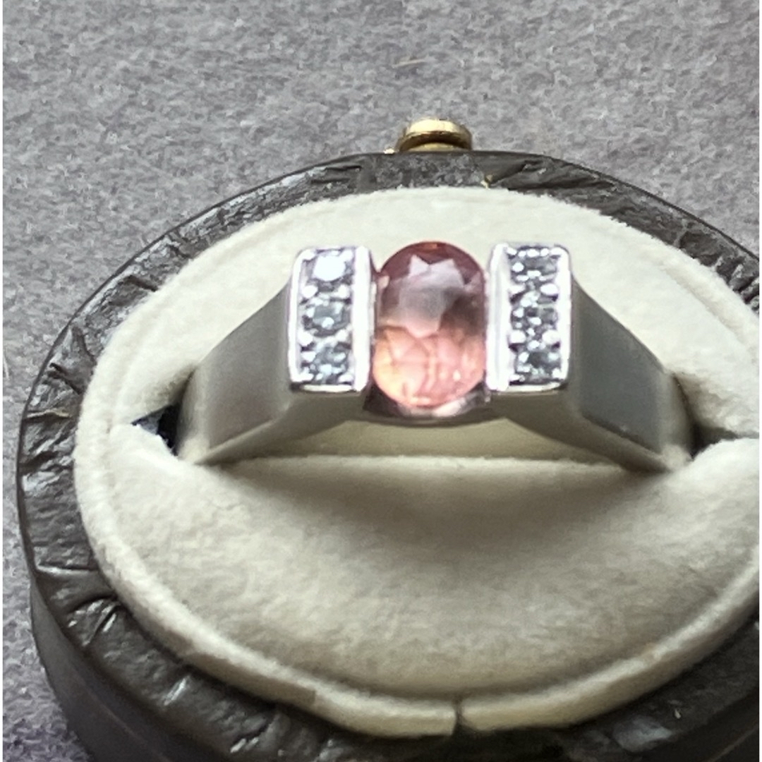 パパラチアサファイア1.18ct pt950 GIA鑑別書付 レディースのアクセサリー(リング(指輪))の商品写真