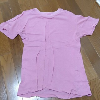 ユニクロ　Tシャツ　ピンク(Tシャツ/カットソー(半袖/袖なし))
