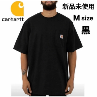 カーハート(carhartt)のカーハート Carhartt Tシャツ 黒 ブラック M 新品未使用　タグ付き(Tシャツ/カットソー(半袖/袖なし))