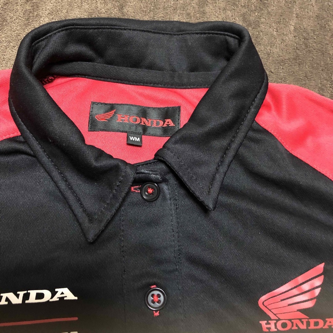 ホンダ(ホンダ)のHonda Racing   Honda ポロシャツ 女性用 現行モデル レディースのトップス(Tシャツ(半袖/袖なし))の商品写真