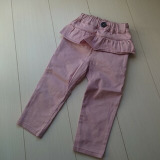 【サイズ90】ラグマート　ピンク　フリル付きパンツ　ズボン　フリル