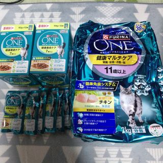 Nestle - ピュリナワン 猫 健康マルチケア 健康寿命ケア ドライフード ウエットフード