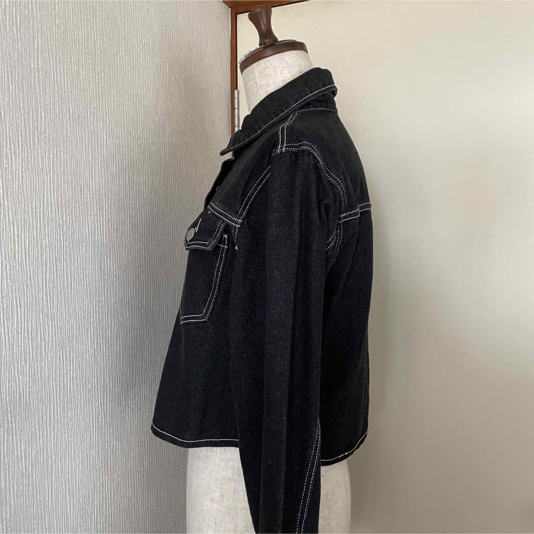 デニムジャケット 長袖トップス アウター Gジャン レディースのジャケット/アウター(Gジャン/デニムジャケット)の商品写真