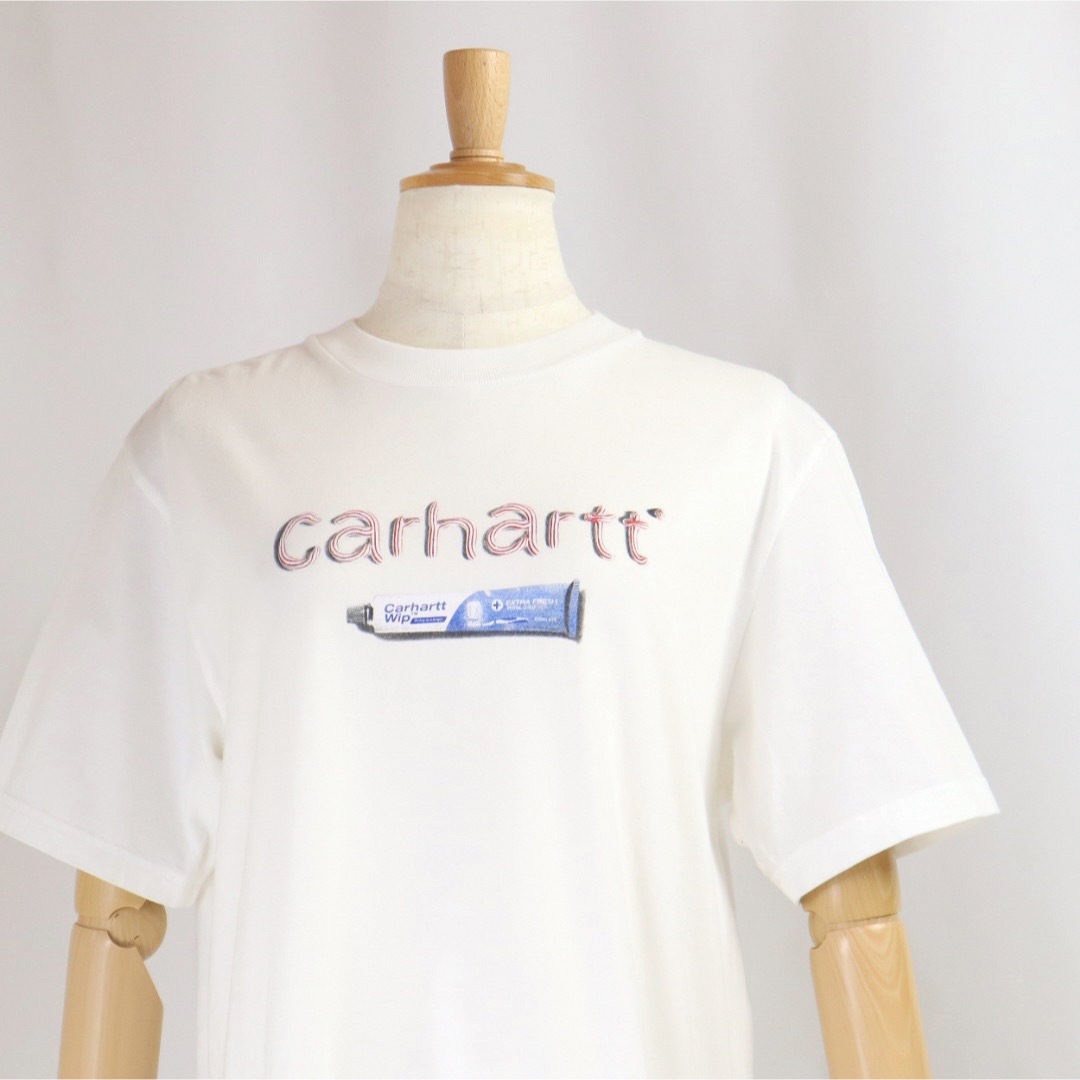 carhartt(カーハート)のCarhartt WIP 歯磨き粉Tシャツ メンズのトップス(Tシャツ/カットソー(半袖/袖なし))の商品写真
