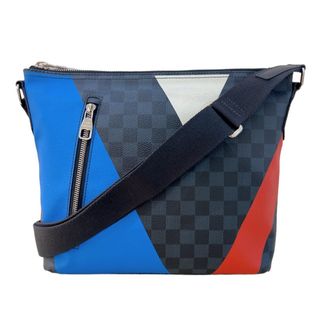 ルイヴィトン(LOUIS VUITTON)の　ルイ・ヴィトン LOUIS VUITTON ミックPM N41639 ブルー ダミエ・コバルト メンズ ショルダーバッグ(ショルダーバッグ)