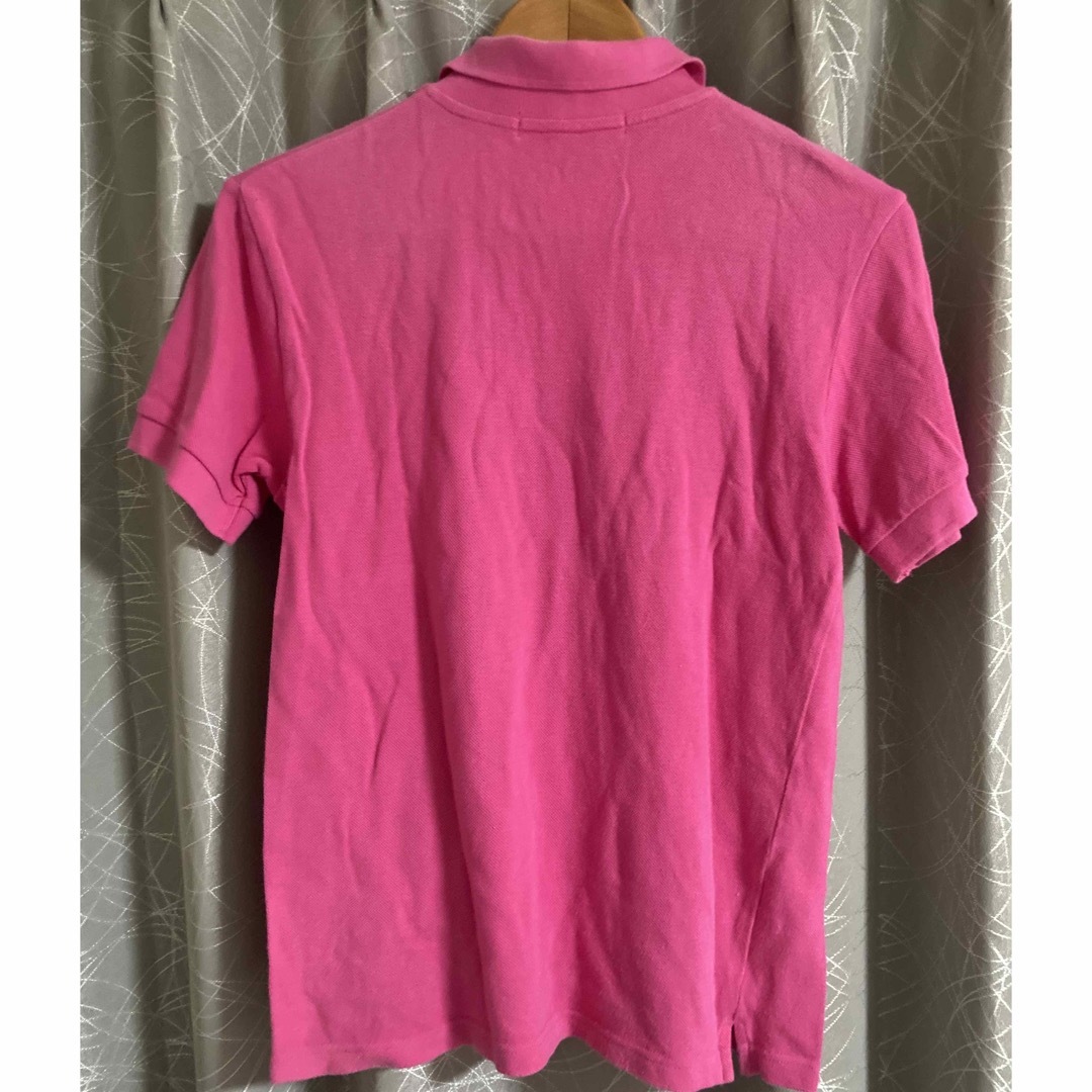 ピンク　ポロシャツ　Mサイズ メンズのトップス(ポロシャツ)の商品写真