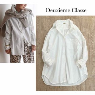 DEUXIEME CLASSE - 人気♡ドゥーズィエムクラス＊オックスフォード　ボタンダウンシャツ　白　コットン