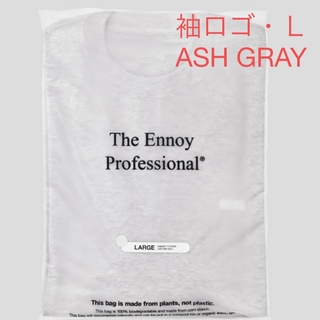 1LDK SELECT - 【袖ロゴ・L】  ENNOY 3PACK T-SHIRTS ASH GRAY