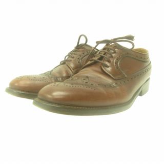 サルヴァトーレフェラガモ(Salvatore Ferragamo)のサルヴァトーレフェラガモ Ferragamo ビジネスシューズ 茶 41 2/1(ドレス/ビジネス)