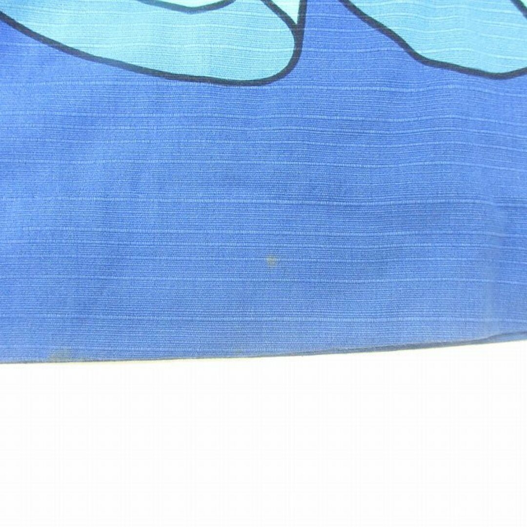 ROBERTA DI CAMERINO(ロベルタディカメリーノ)のロベルタ ディカメリーノワンピース スカート総柄 切り替え ブルー 約M STK レディースのワンピース(ロングワンピース/マキシワンピース)の商品写真
