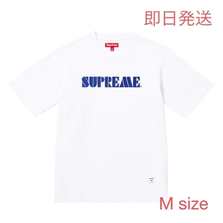 シュプリーム(Supreme)の【Mサイズ】Supreme Stencil Embroidered S/S(Tシャツ/カットソー(半袖/袖なし))