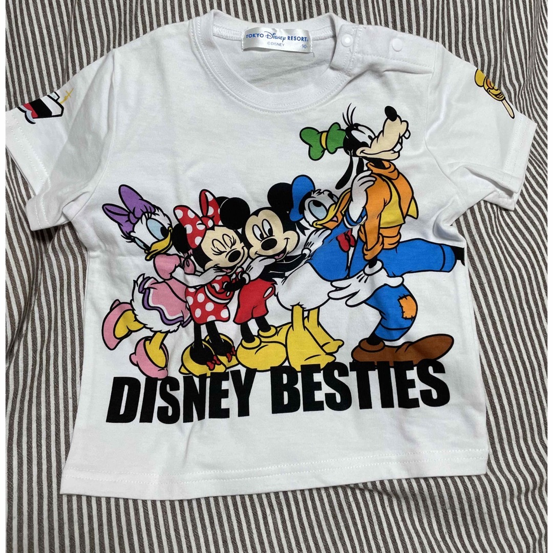 Disney(ディズニー)のディズニー　Tシャツ　90cm キッズ/ベビー/マタニティのキッズ服男の子用(90cm~)(Tシャツ/カットソー)の商品写真