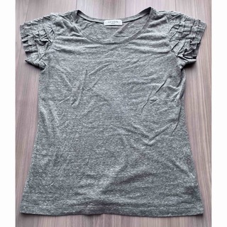 オフオン(OFUON)のオフオン　38 サイズ　グレー　半袖カットソー(Tシャツ(半袖/袖なし))