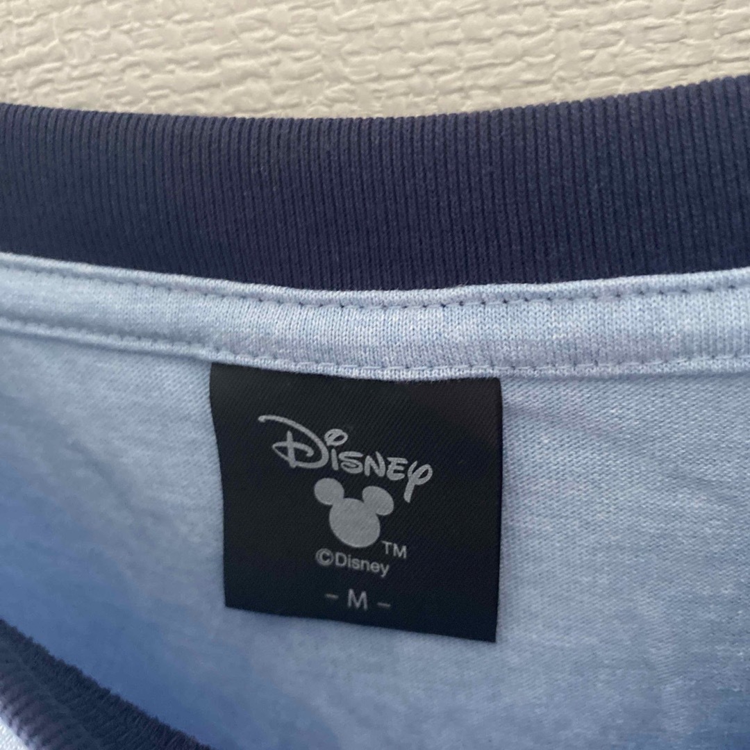 Disney(ディズニー)のDisneyディズニーミニーリンガーtシャツメンズ半袖ブルー青 メンズのトップス(Tシャツ/カットソー(半袖/袖なし))の商品写真