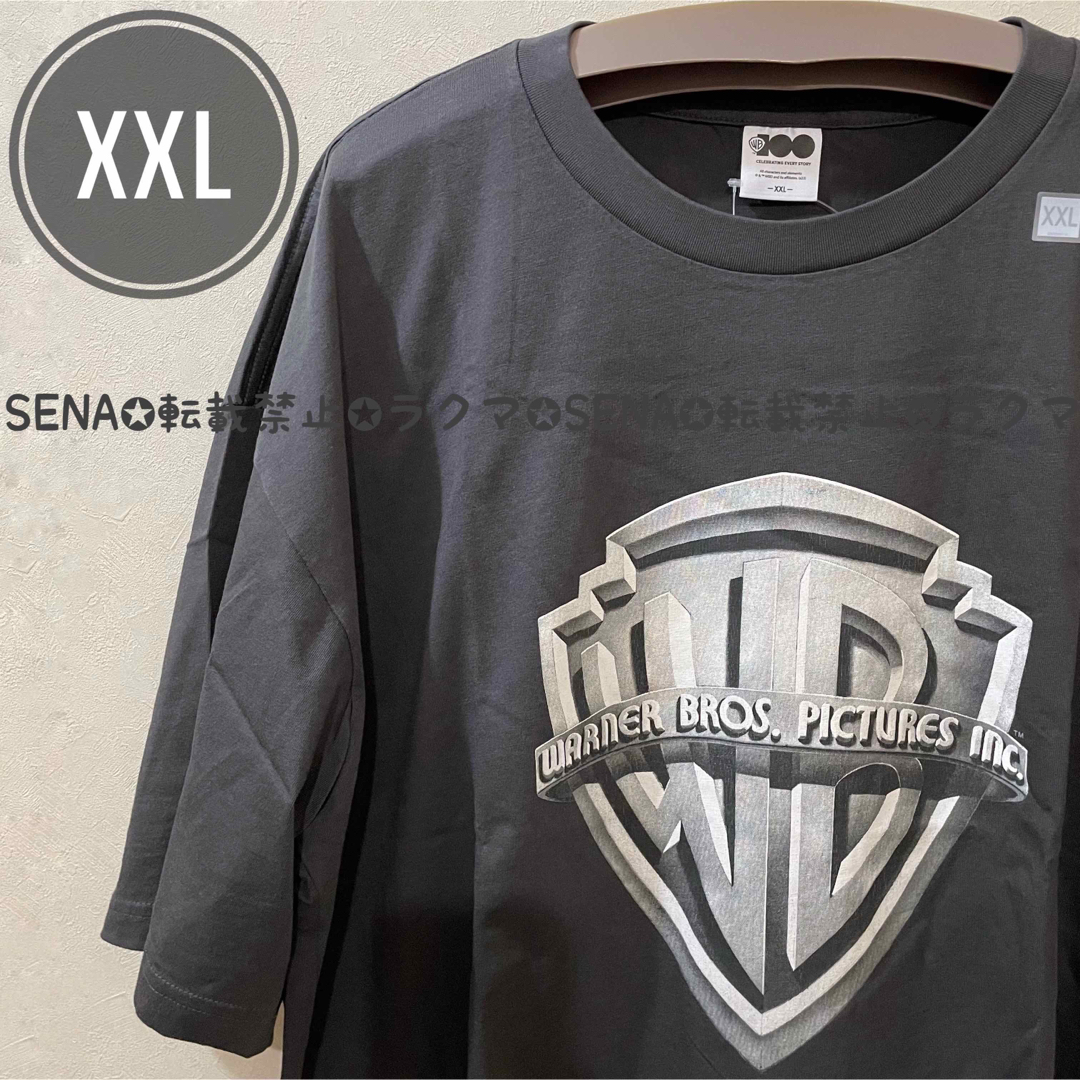 GU(ジーユー)のGU ジーユー 映画 ワーナーブラザーズ ロゴ 企業ロゴ Tシャツ XXL メンズのトップス(Tシャツ/カットソー(半袖/袖なし))の商品写真