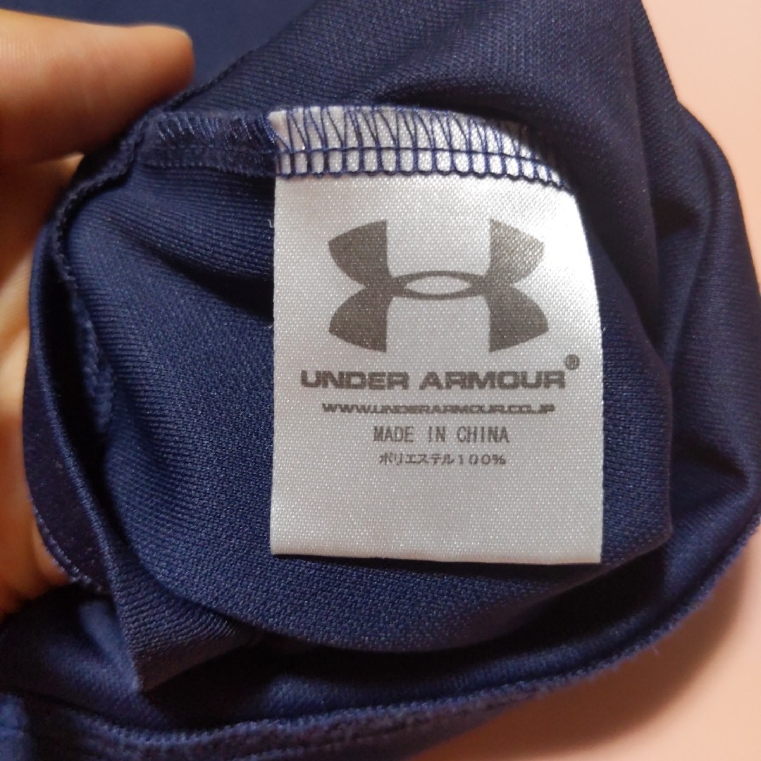 UNDER ARMOUR(アンダーアーマー)のアンダーアーマー　MD 半袖　紺色　メンズ　野球　UNDER ARMOUR メンズのトップス(Tシャツ/カットソー(半袖/袖なし))の商品写真